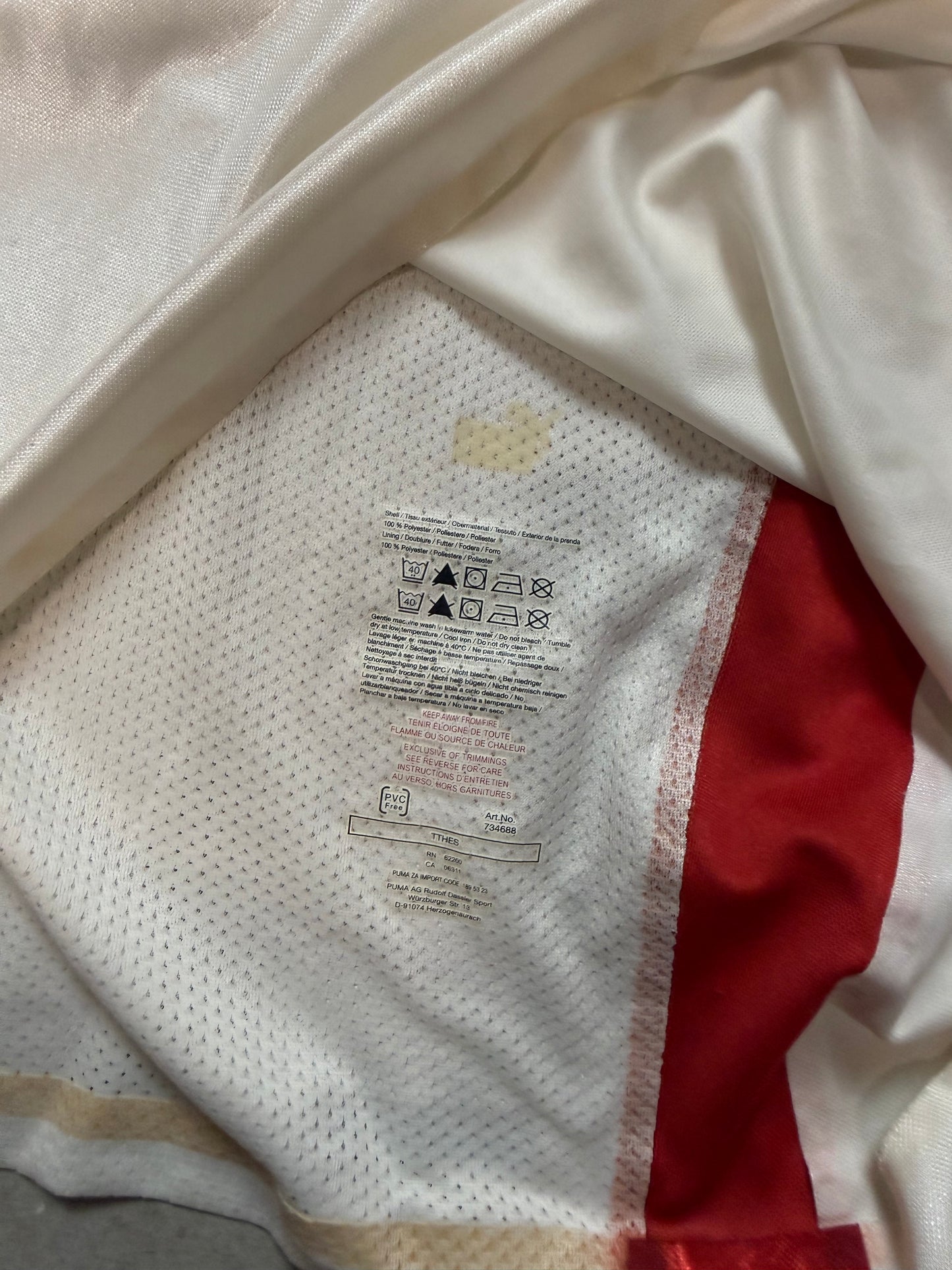 VFB Stuttgart II Heim 2008/09 (XL) Fischer #30 Matchworn