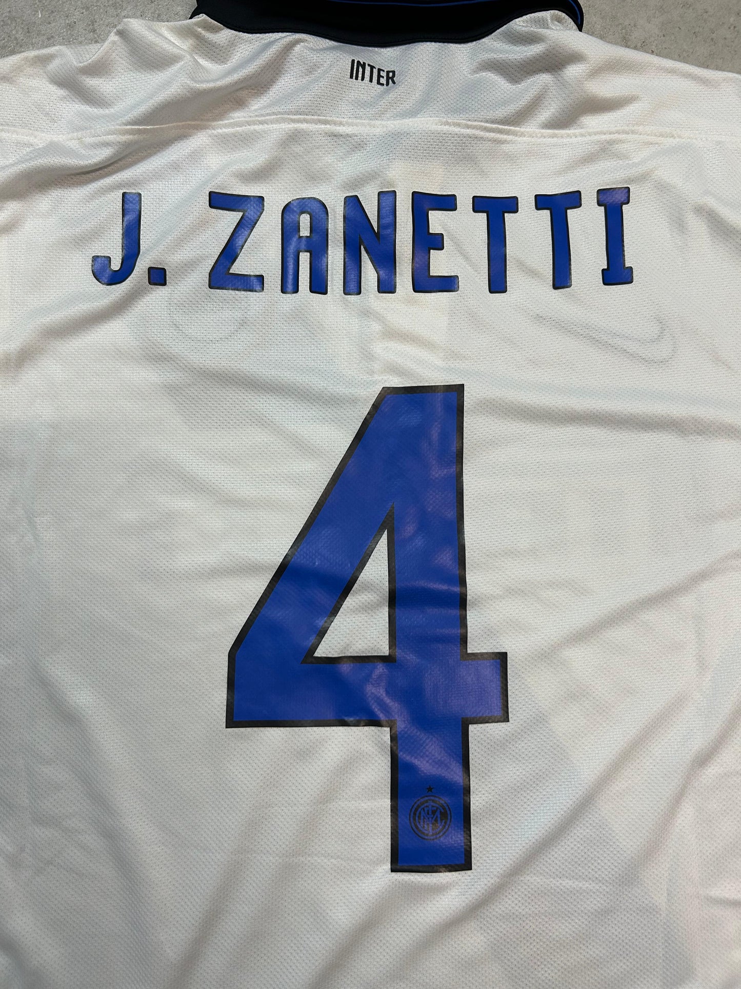 Inter Mailand Auswärts 2011/12 (L) Zanetti #4