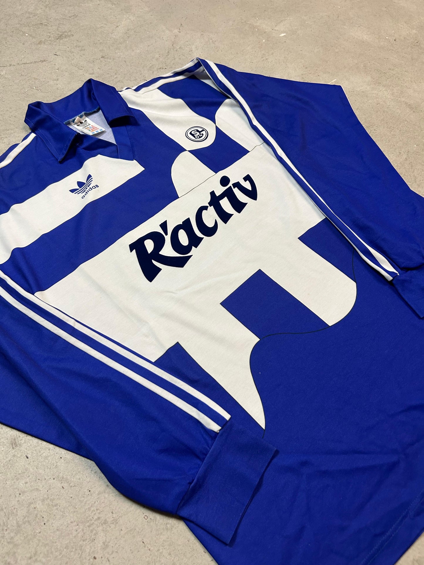 Schalke 04 Heim Langarm 1991/92 (L)