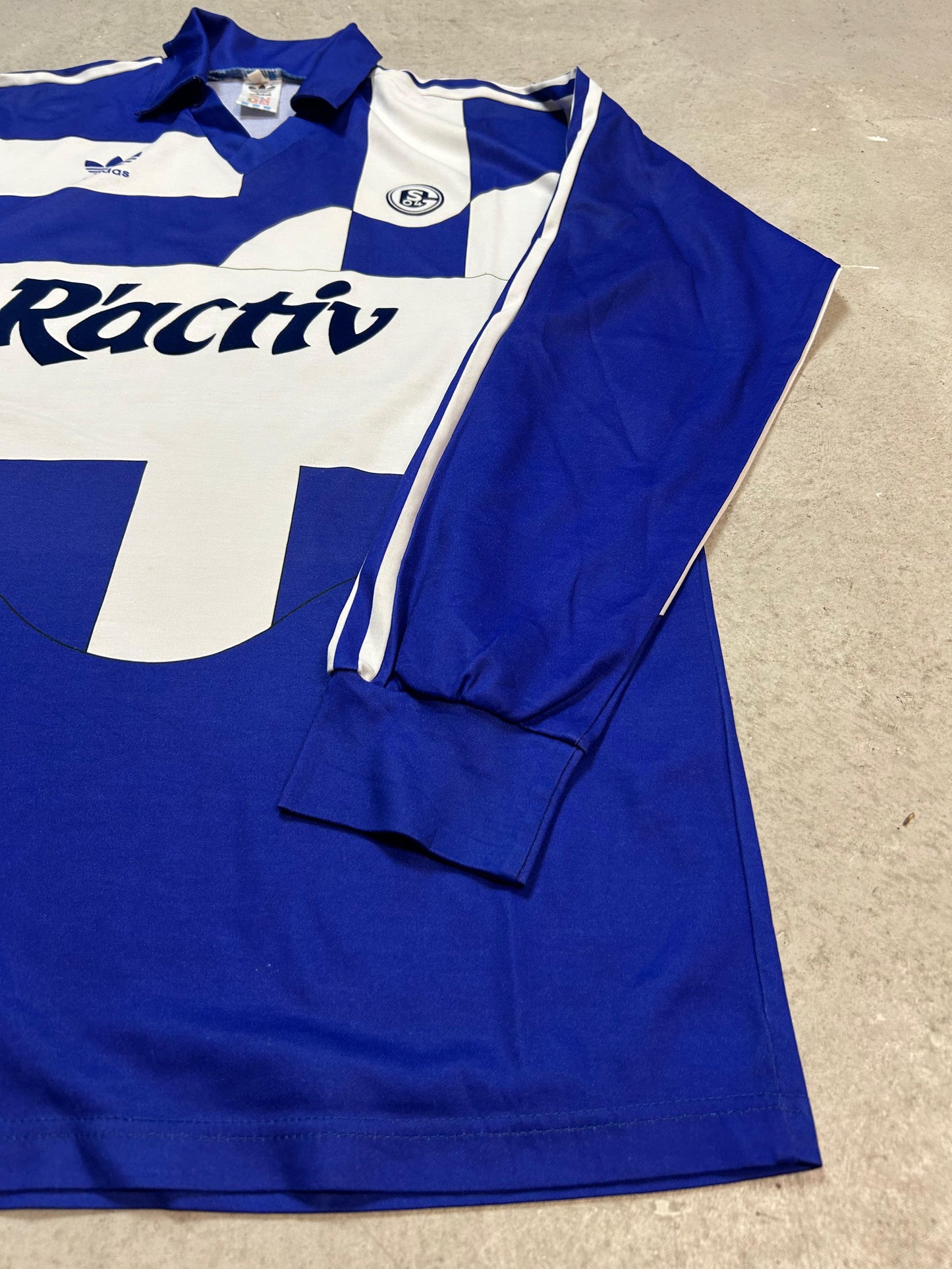 Schalke 04 Heim Langarm 1991/92 (L)
