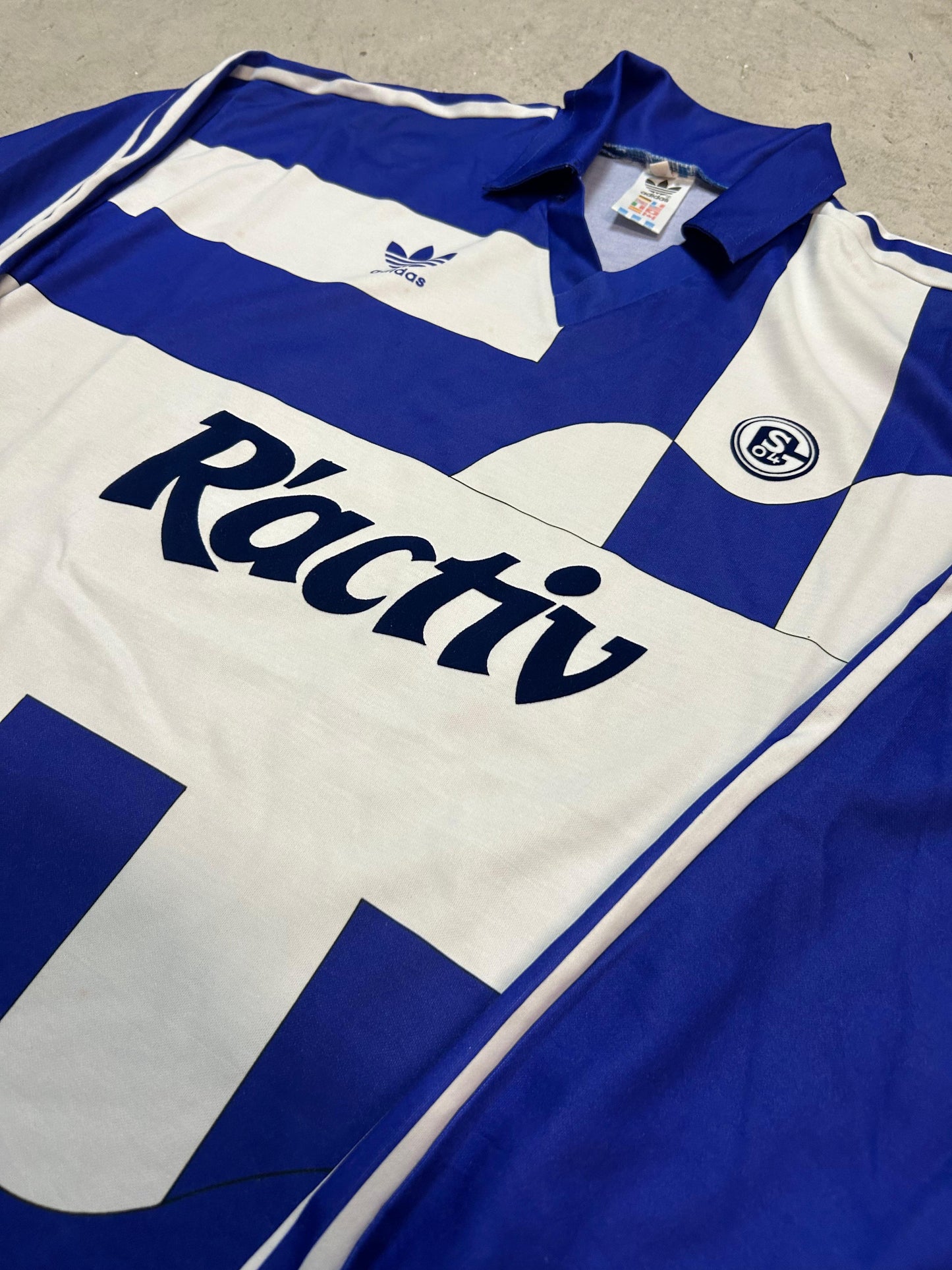 Schalke 04 Heim Langarm 1991/92 (L)