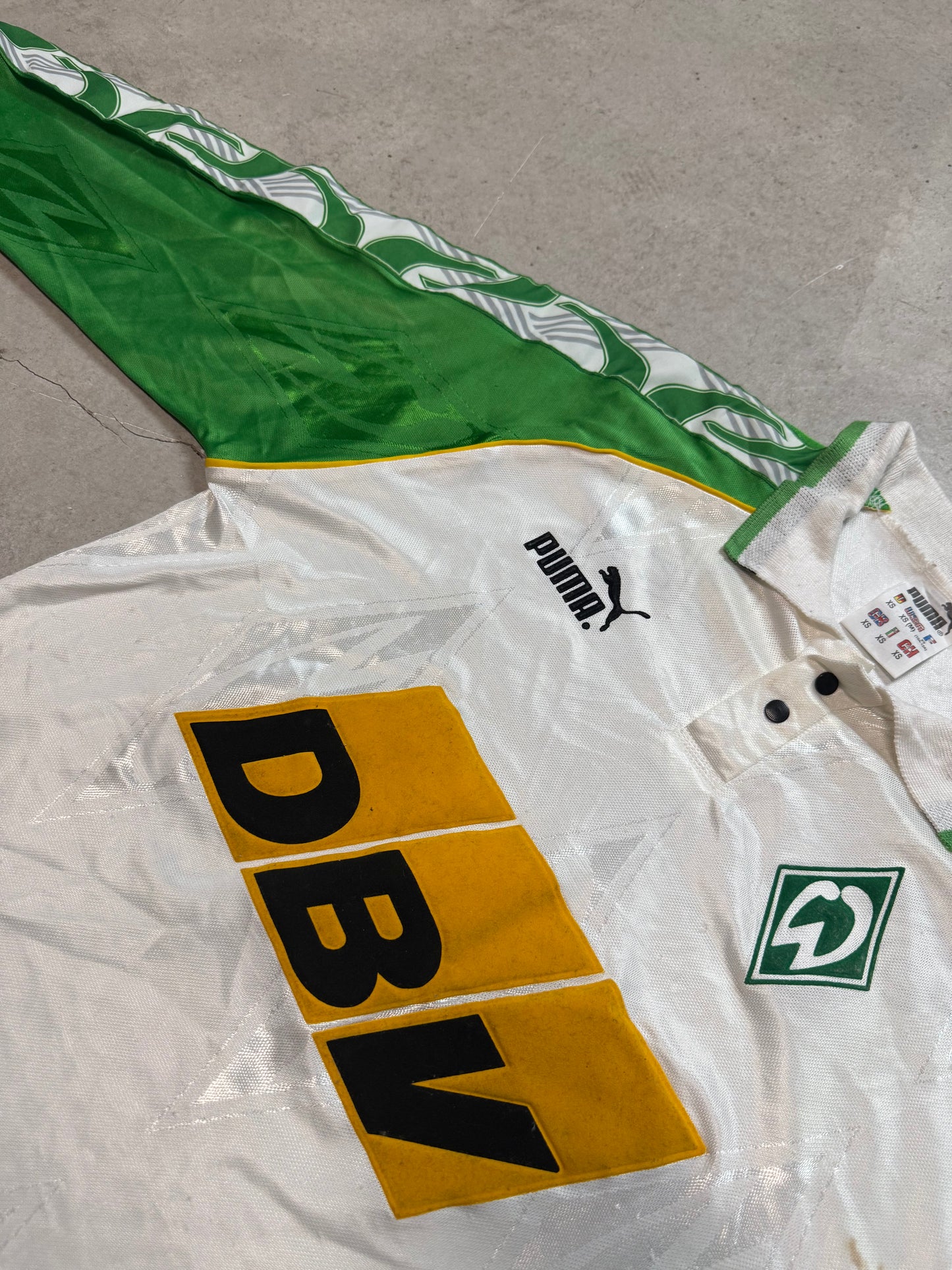 Werder Bremen Heim 1995/96 UEFA Cup Langarm (XS)
