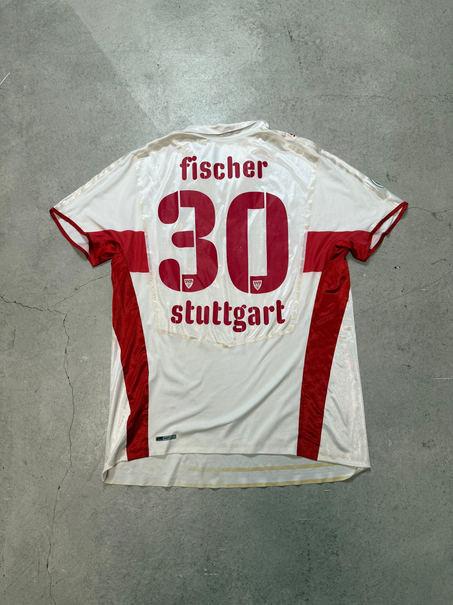 VFB Stuttgart II Heim 2008/09 (XL) Fischer #30 Matchworn