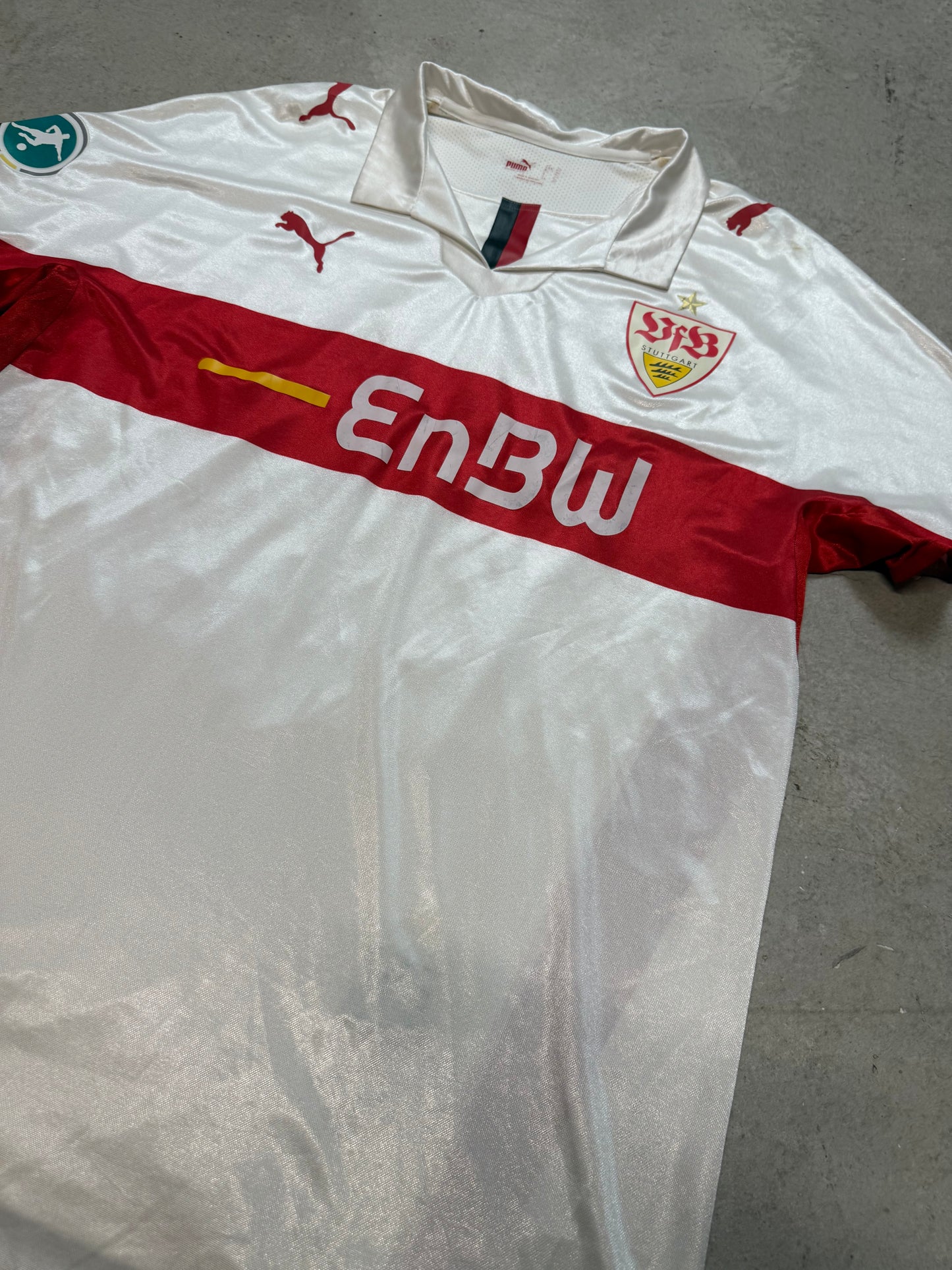 VFB Stuttgart II Heim 2008/09 (XL) Fischer #30 Matchworn