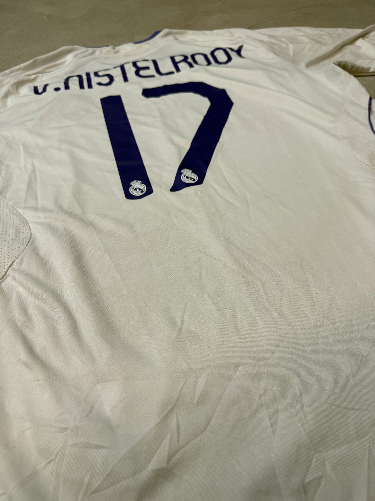 Real Madrid Heim 2007/08 (L) Van Nistelrooy #17