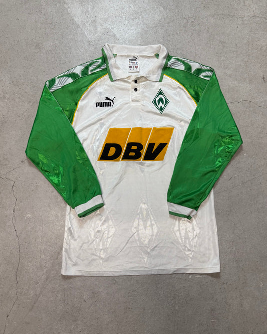 Werder Bremen Heim 1995/96 UEFA Cup Langarm (XS)