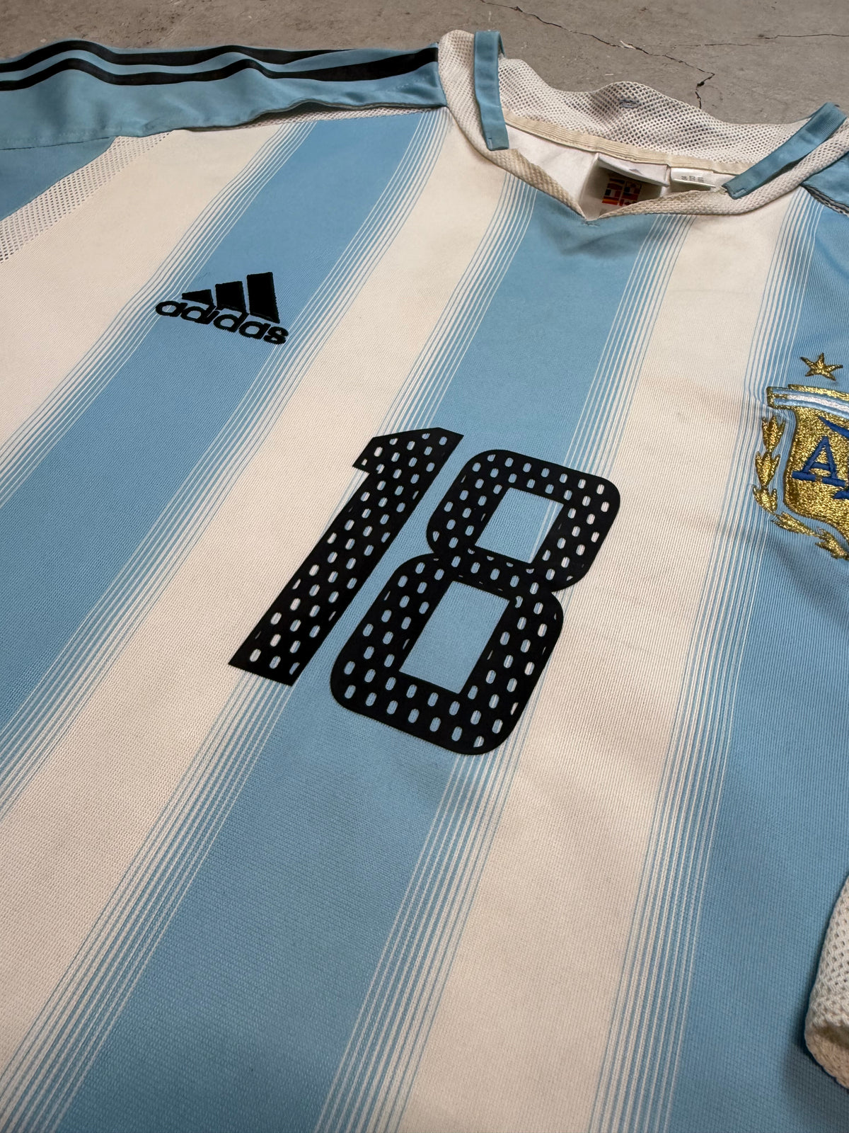 Argentinien Heim 2004 (L) Messi #18