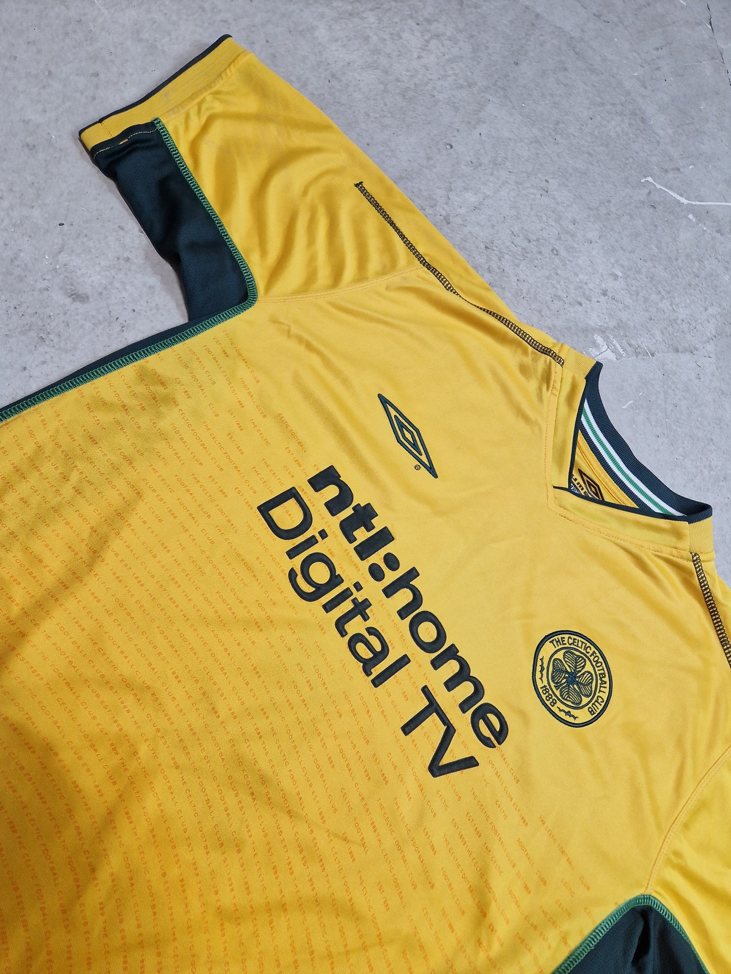 Celtic Glasgow Auswärts 2002/03 (M) Larsson #7