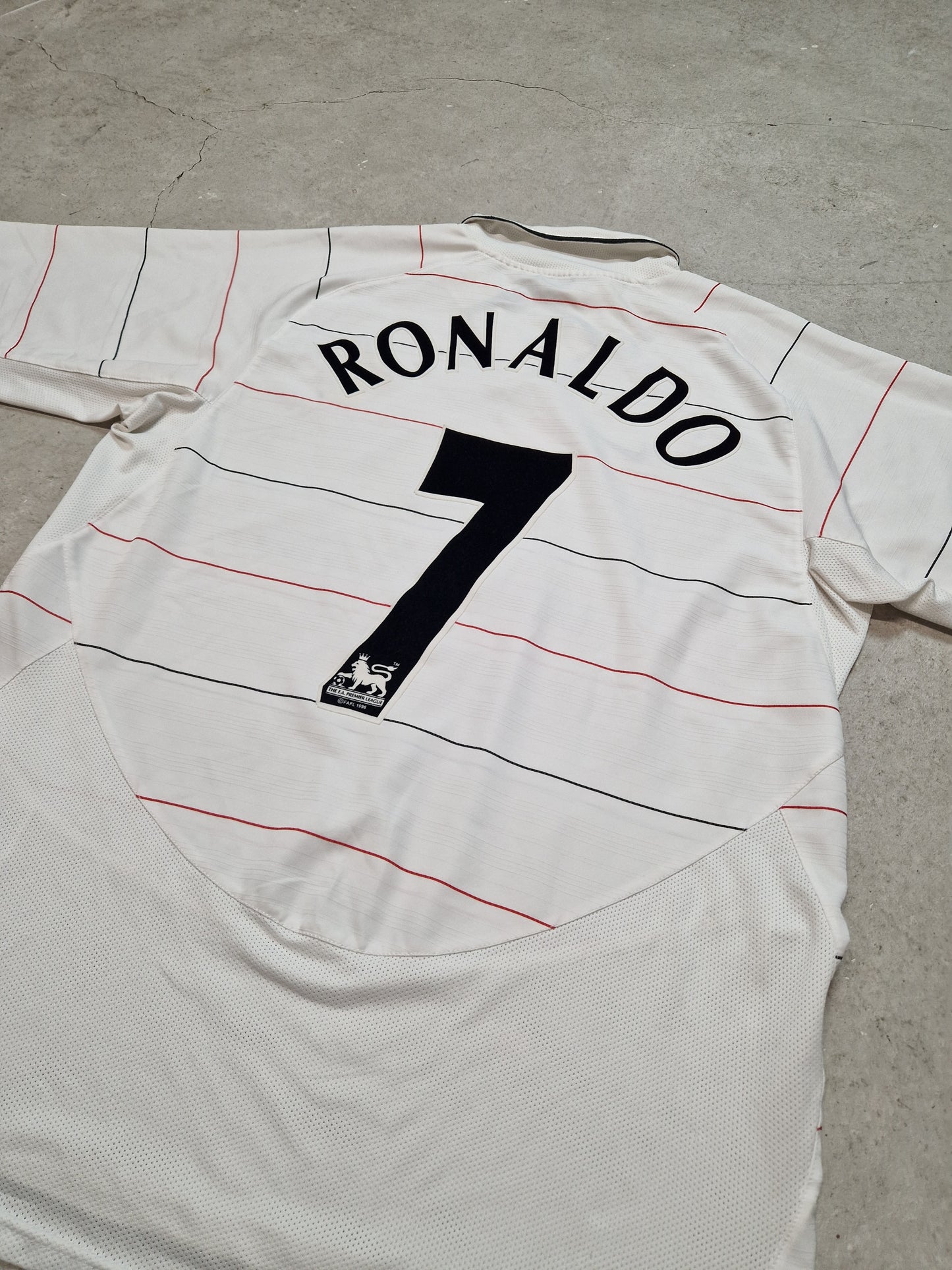 Manchester United drittes 2003/04 (L) Cristiano Ronaldo #7