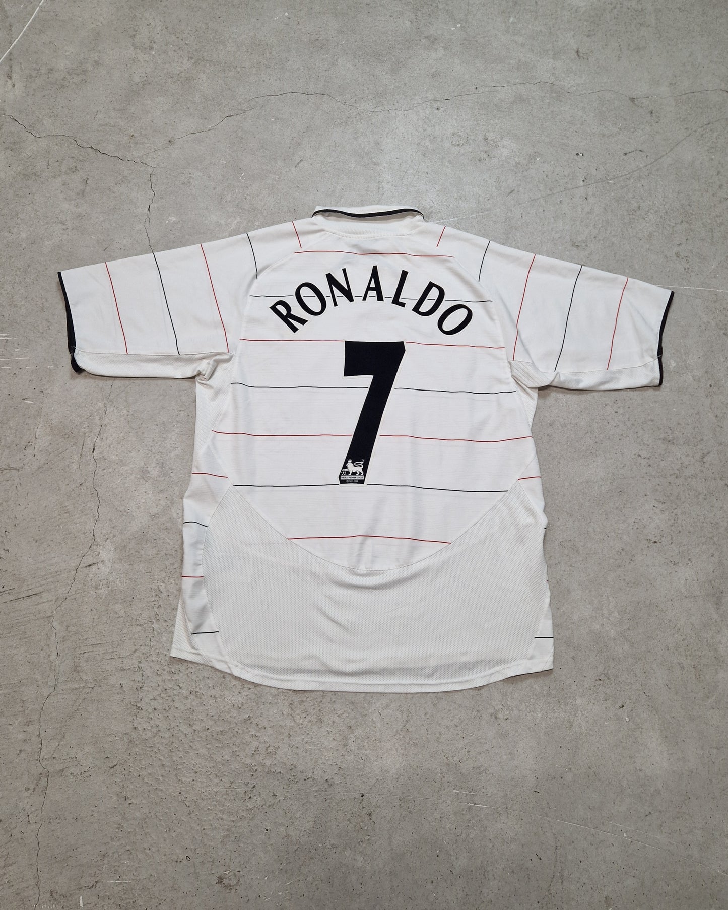 Manchester United drittes 2003/04 (L) Cristiano Ronaldo #7