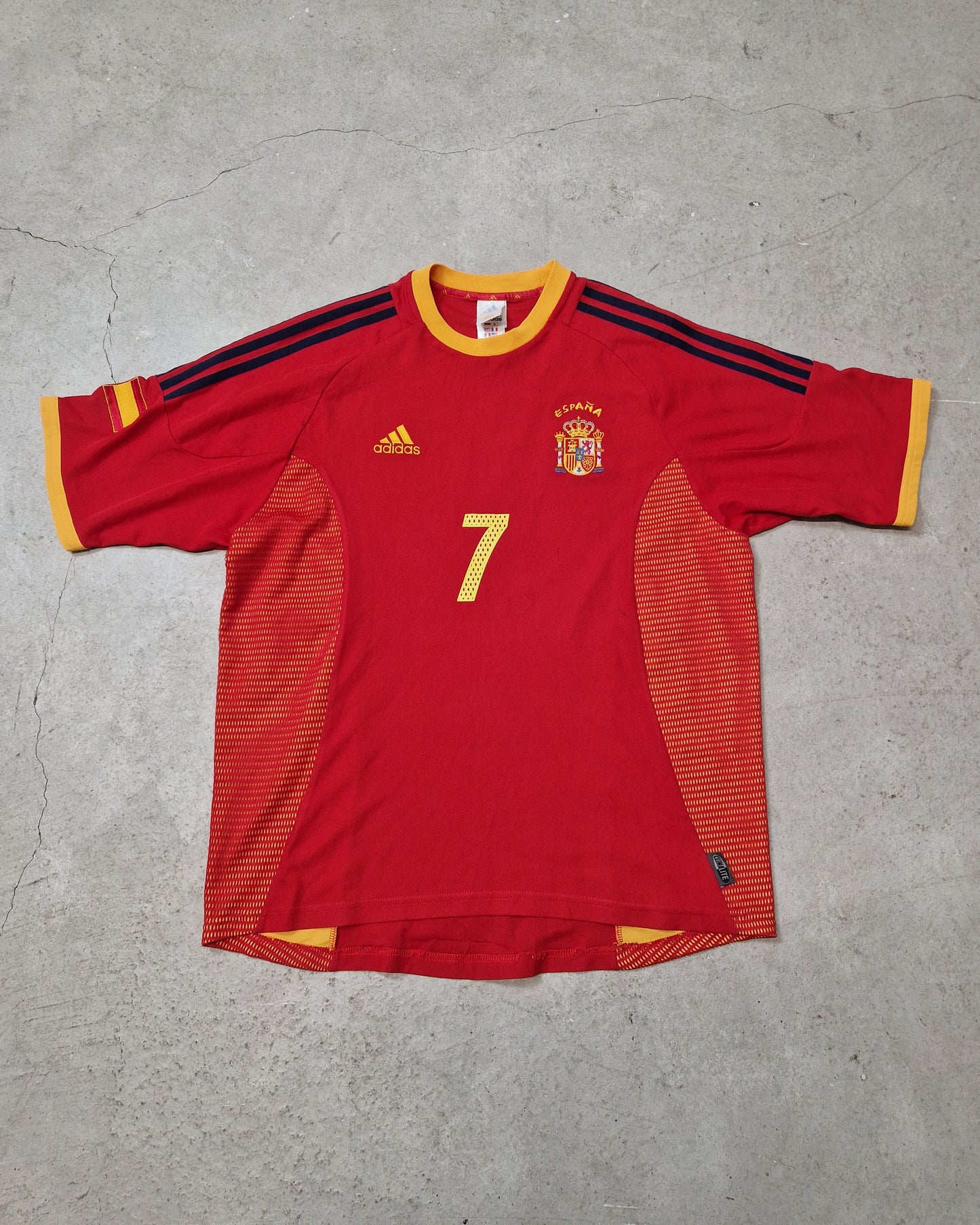 Spanien Heim 2002 (L) Raul #7