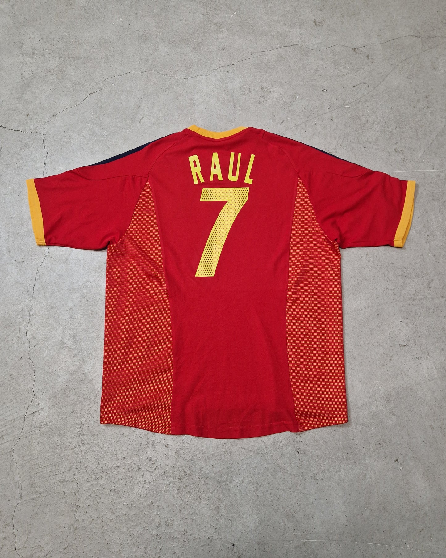 Spanien Heim 2002 (L) Raul #7