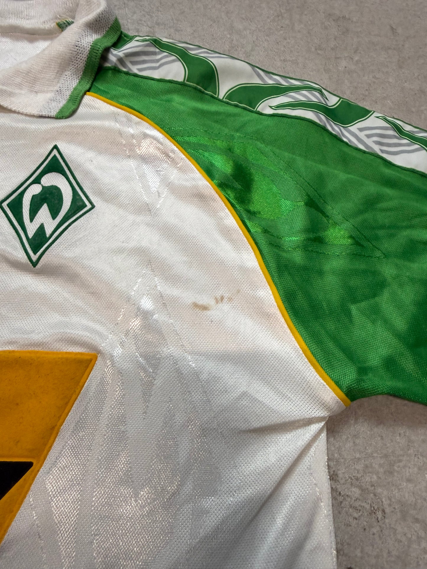 Werder Bremen Heim 1995/96 UEFA Cup Langarm (XS)