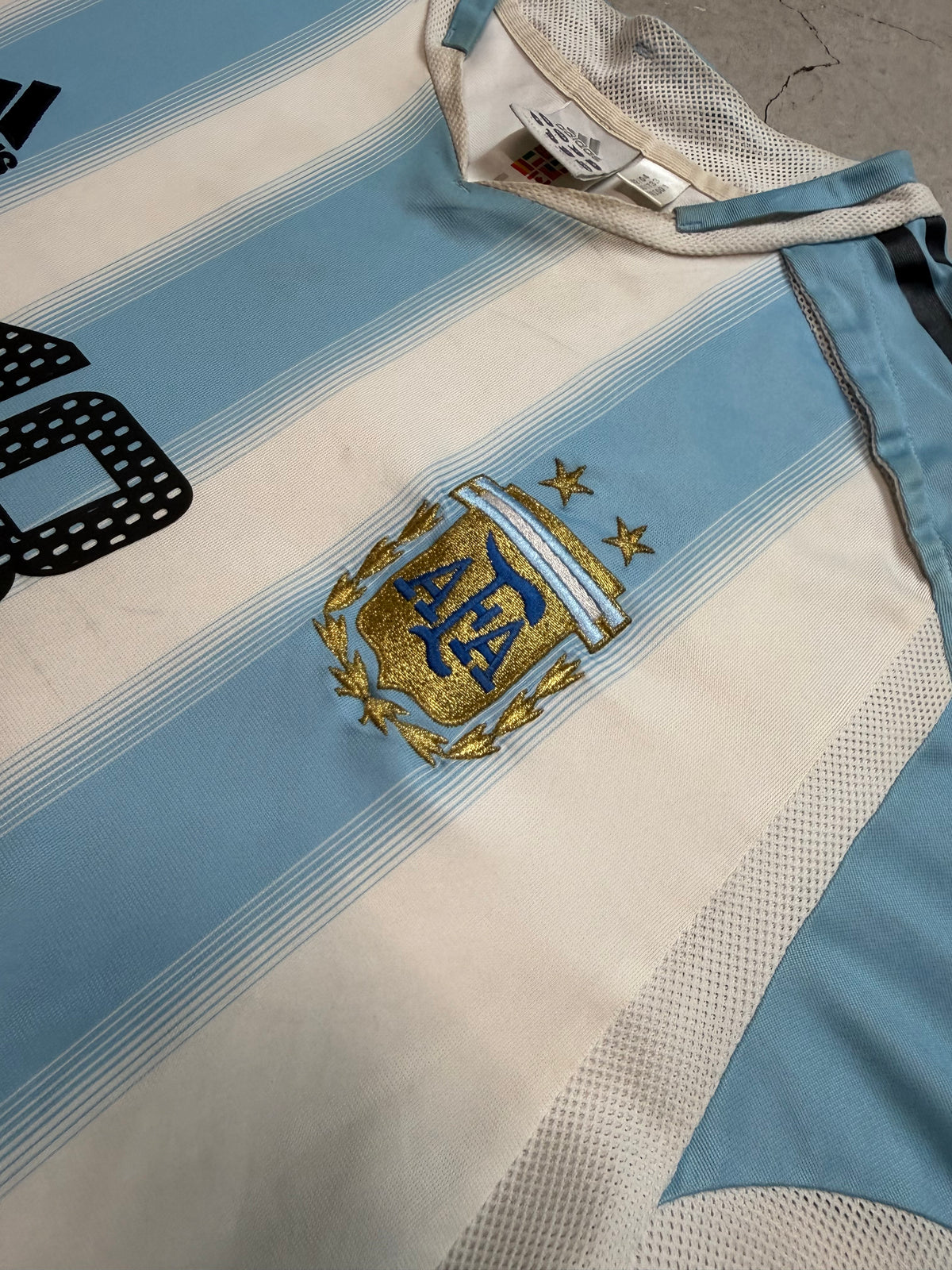 Argentinien Heim 2004 (L) Messi #18