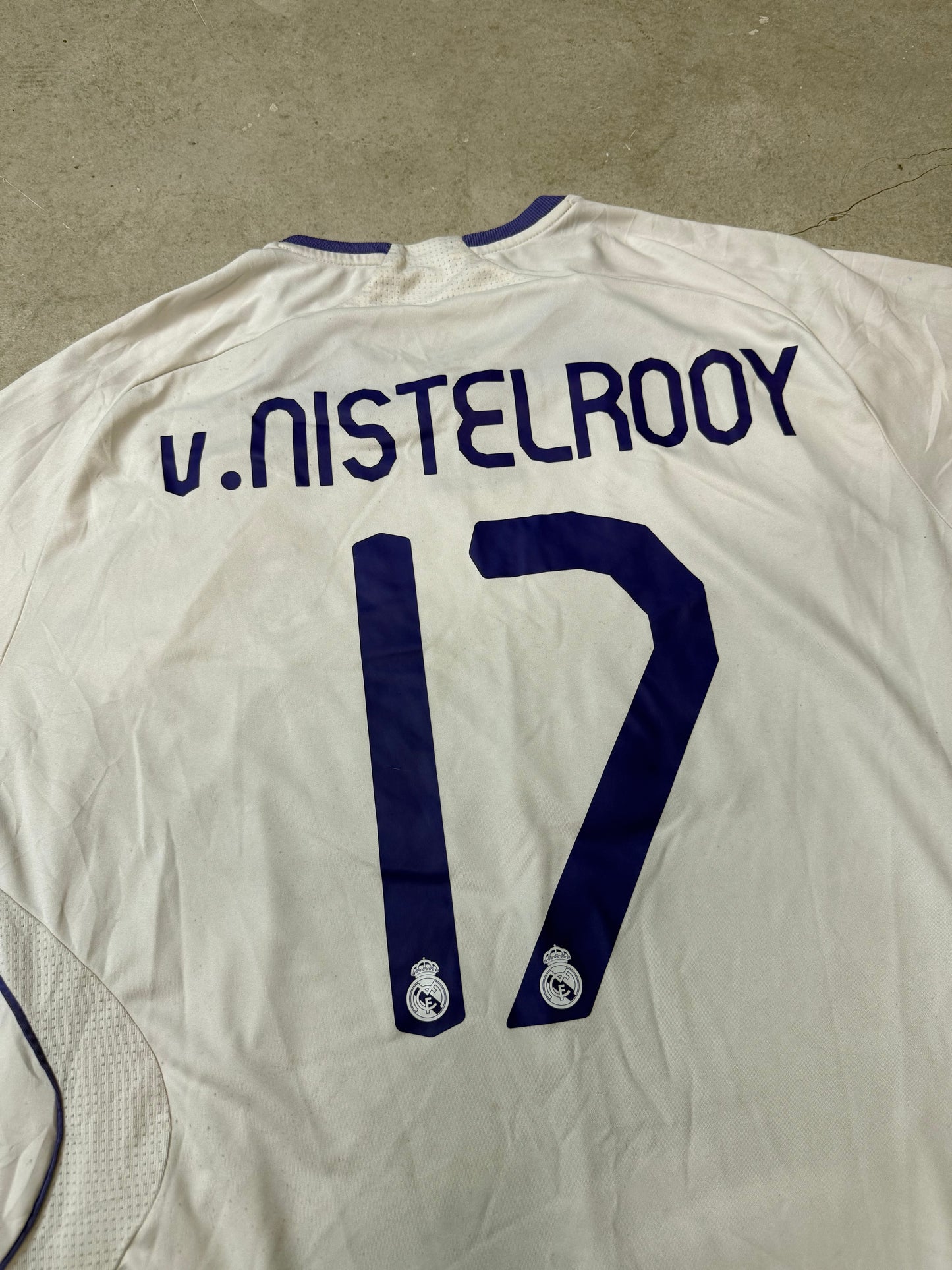Real Madrid Heim 2007/08 (L) Van Nistelrooy #17