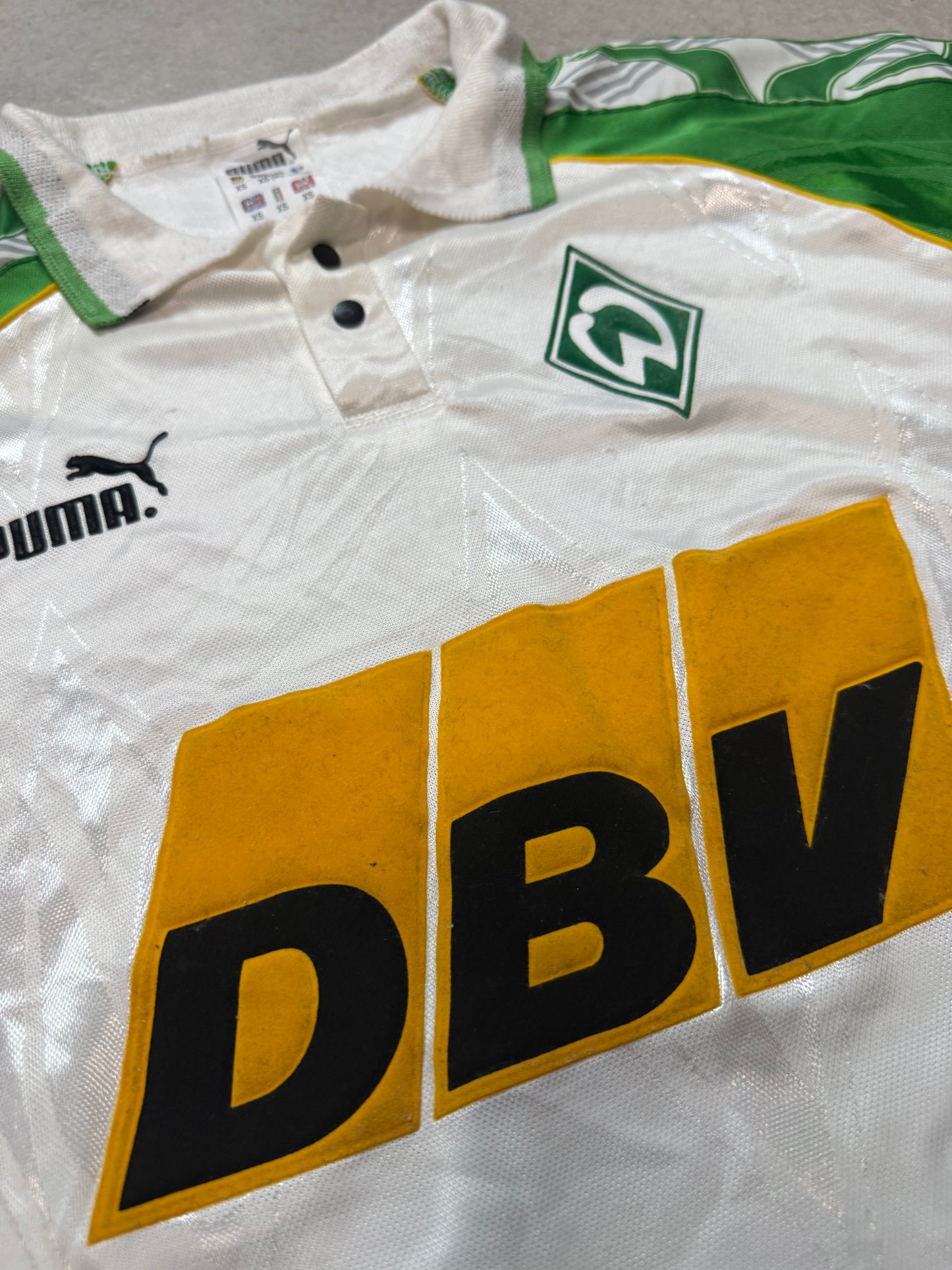 Werder Bremen Heim 1995/96 UEFA Cup Langarm (XS)