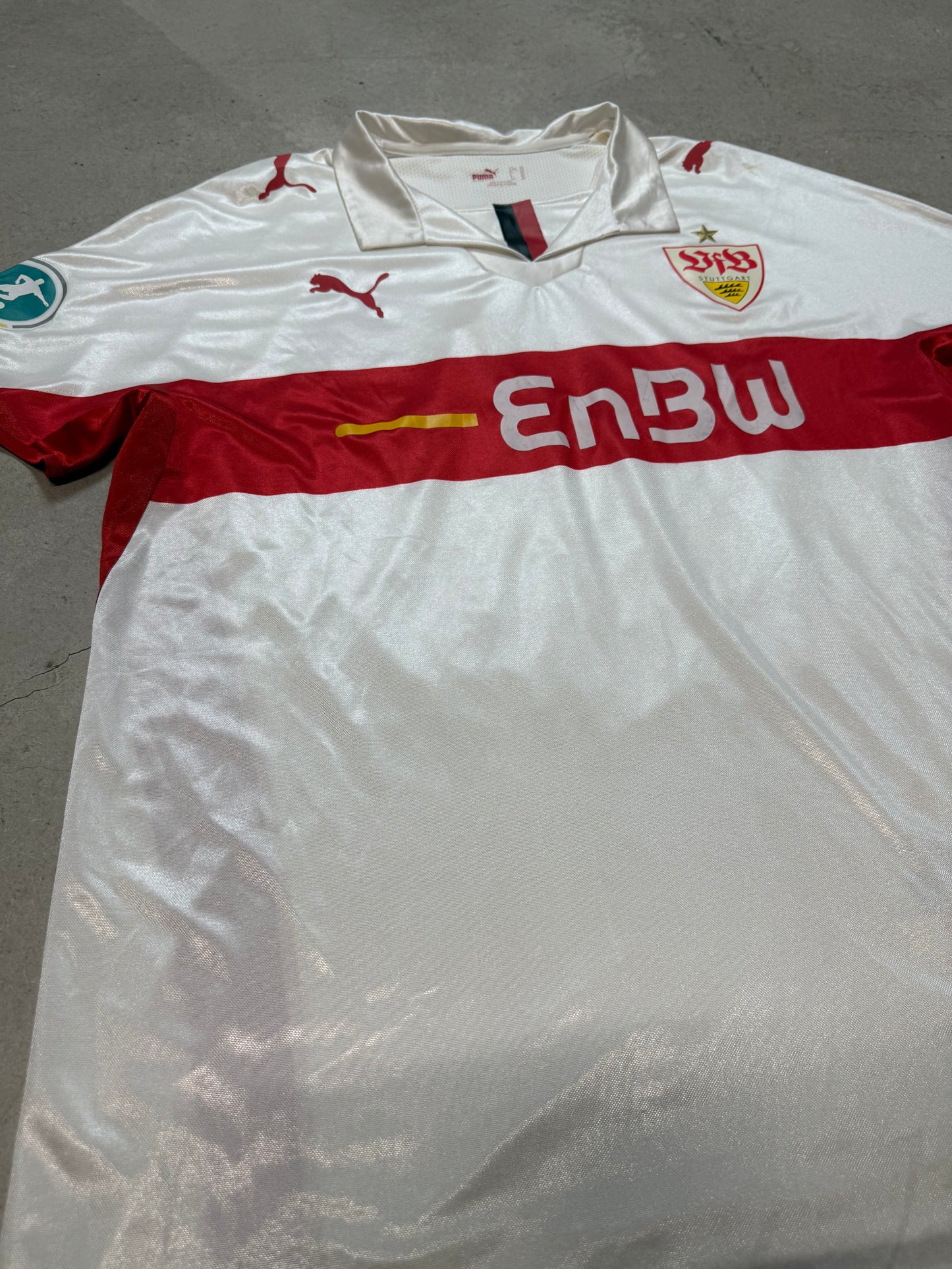VFB Stuttgart II Heim 2008/09 (XL) Fischer #30 Matchworn