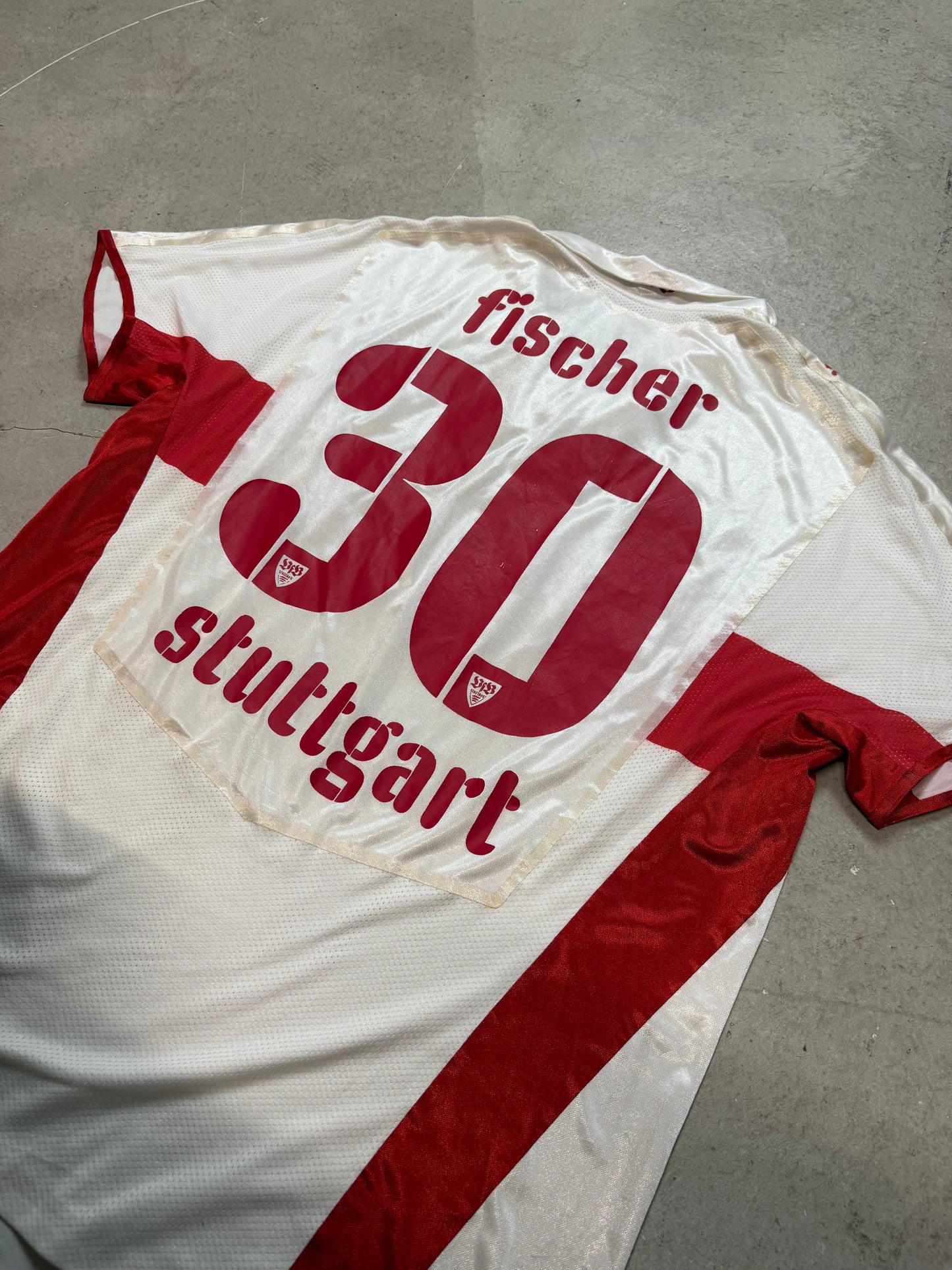 VFB Stuttgart II Heim 2008/09 (XL) Fischer #30 Matchworn