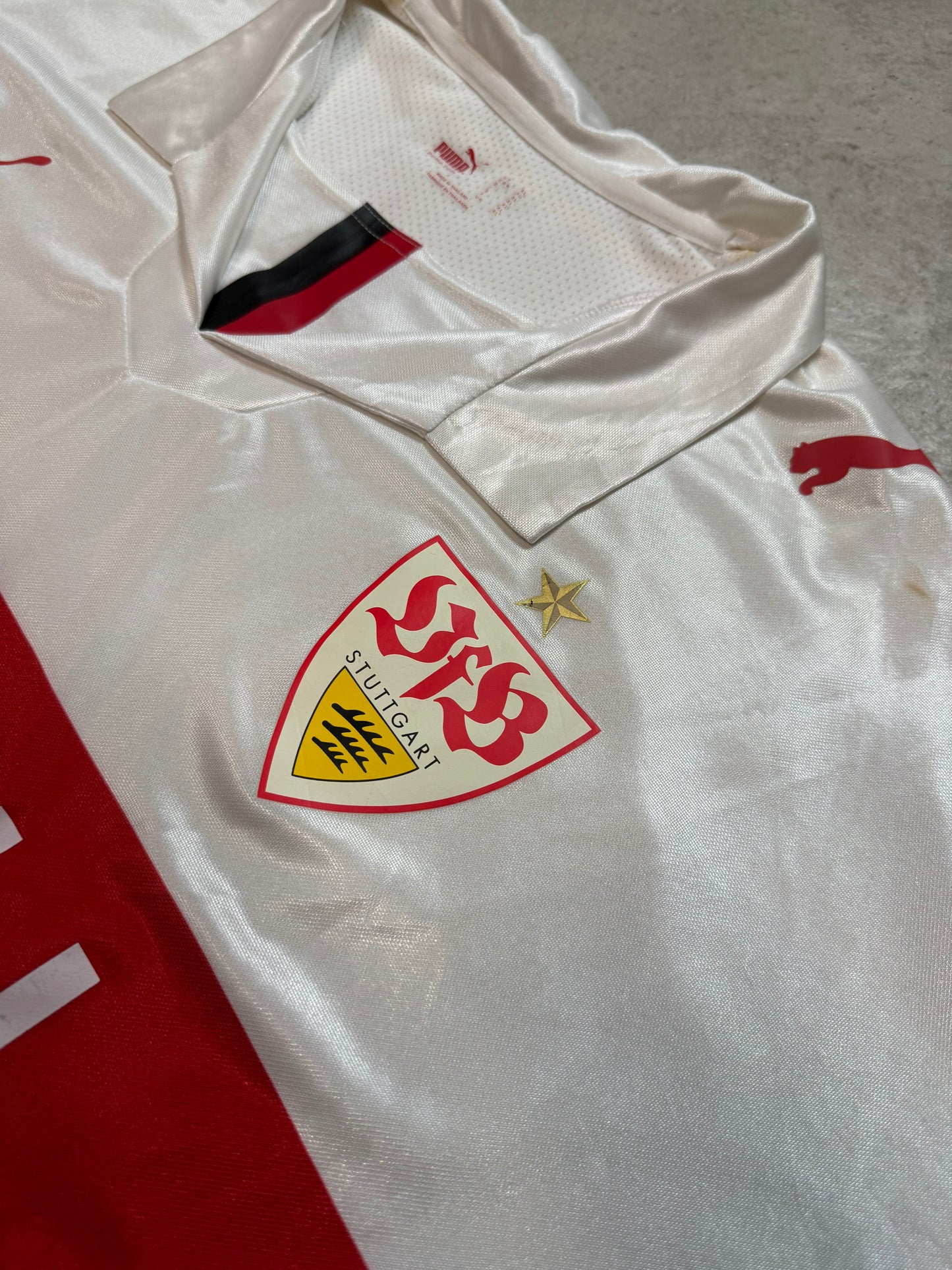 VFB Stuttgart II Heim 2008/09 (XL) Fischer #30 Matchworn