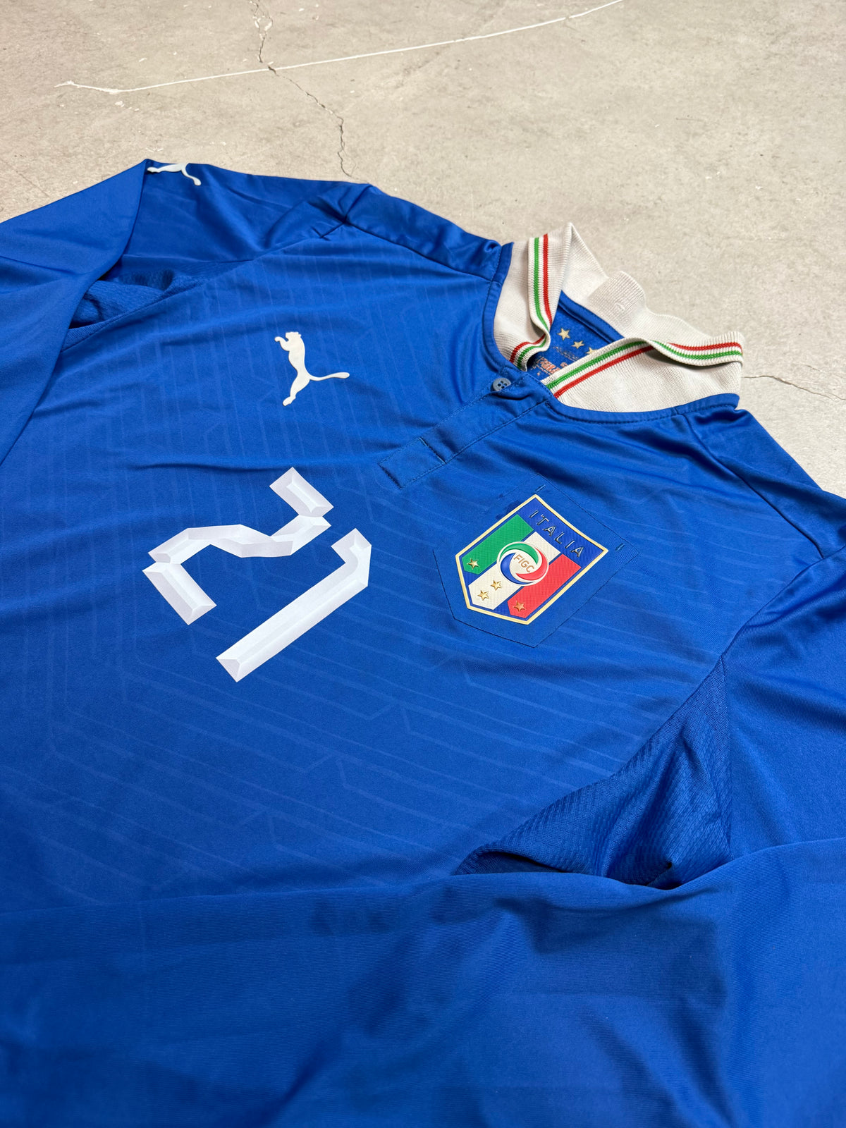 Italien Heim 2012 Langarm (M) Pirlo #21