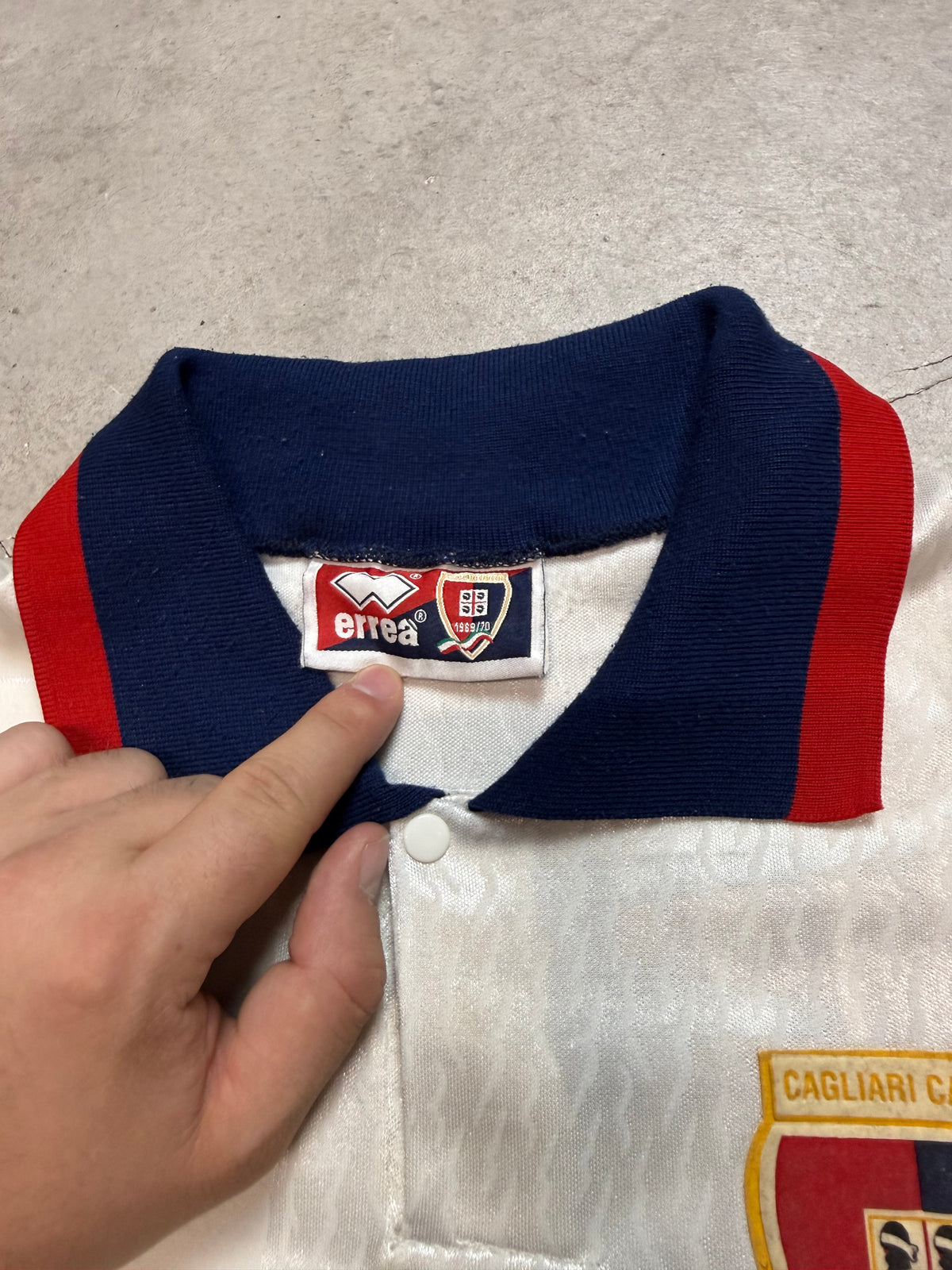 Cagliari Calcio Auswärts 1993/94 (L)