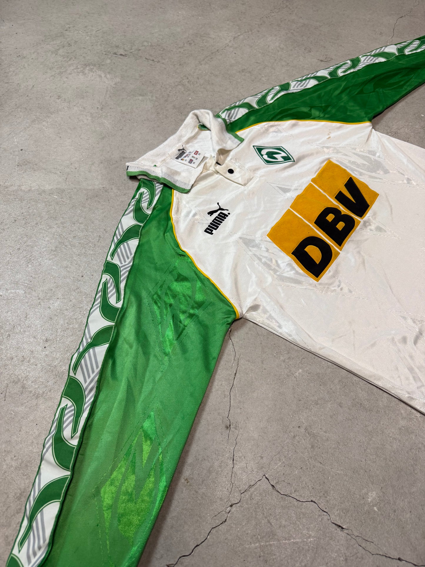 Werder Bremen Heim 1995/96 UEFA Cup Langarm (XS)