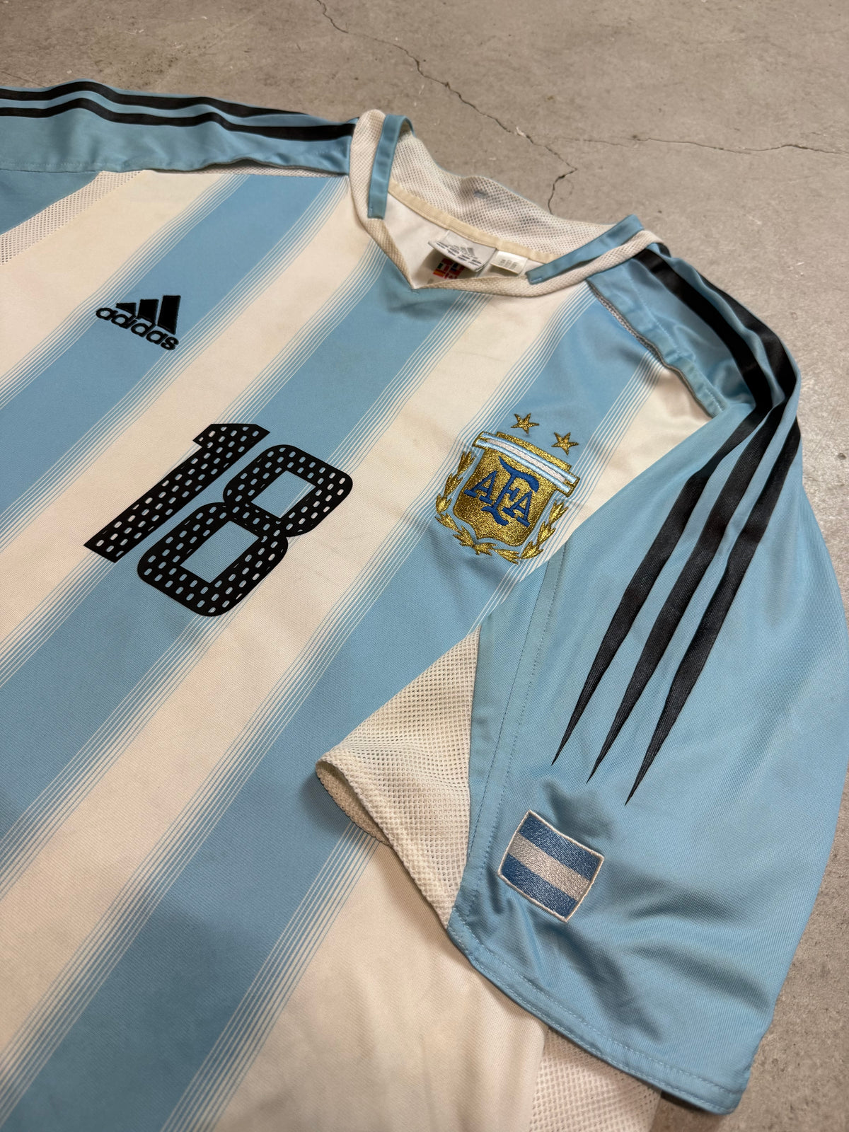 Argentinien Heim 2004 (L) Messi #18