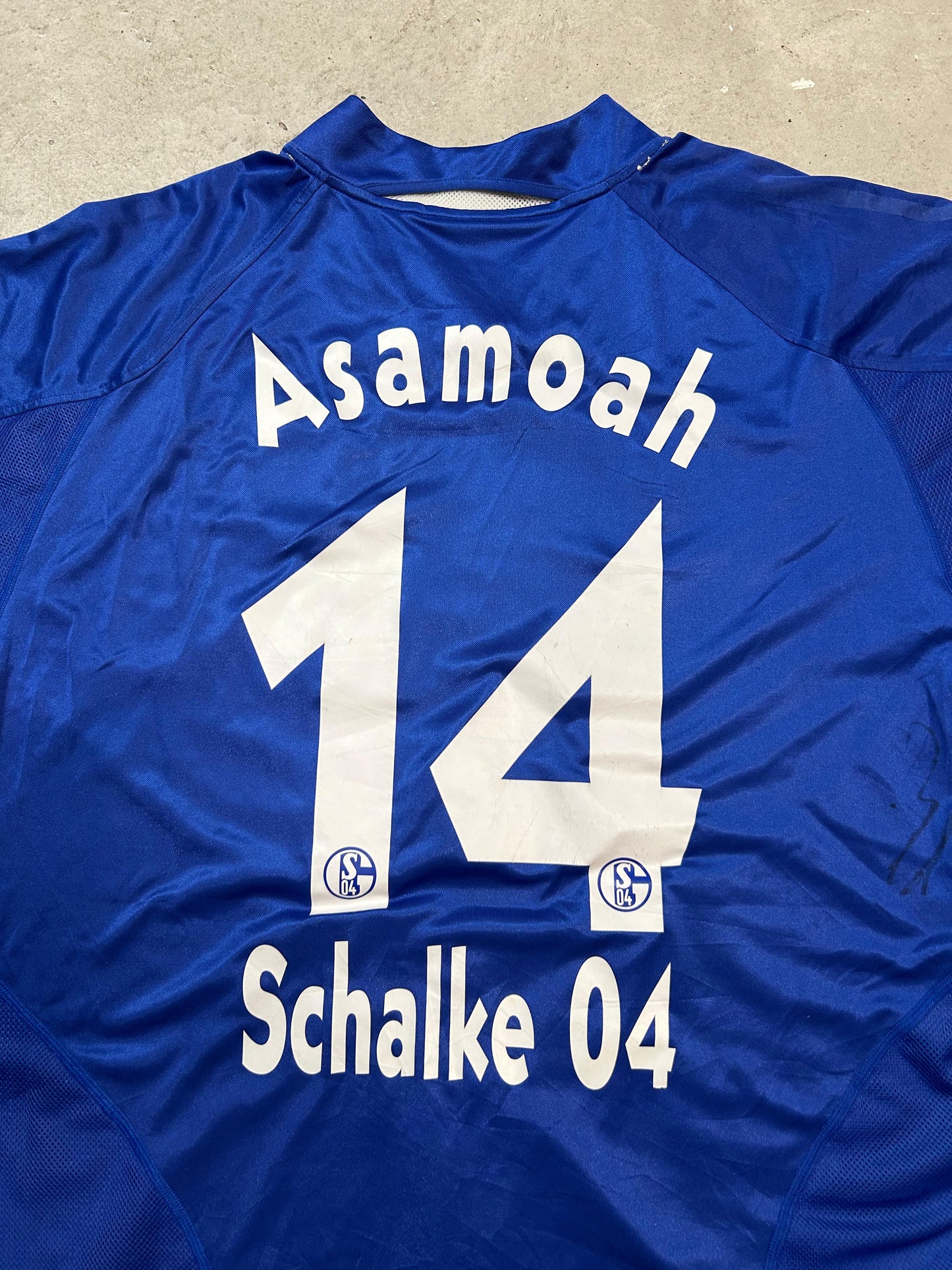 Schalke 04 Heim 2004/05 (L) Asamoah #14