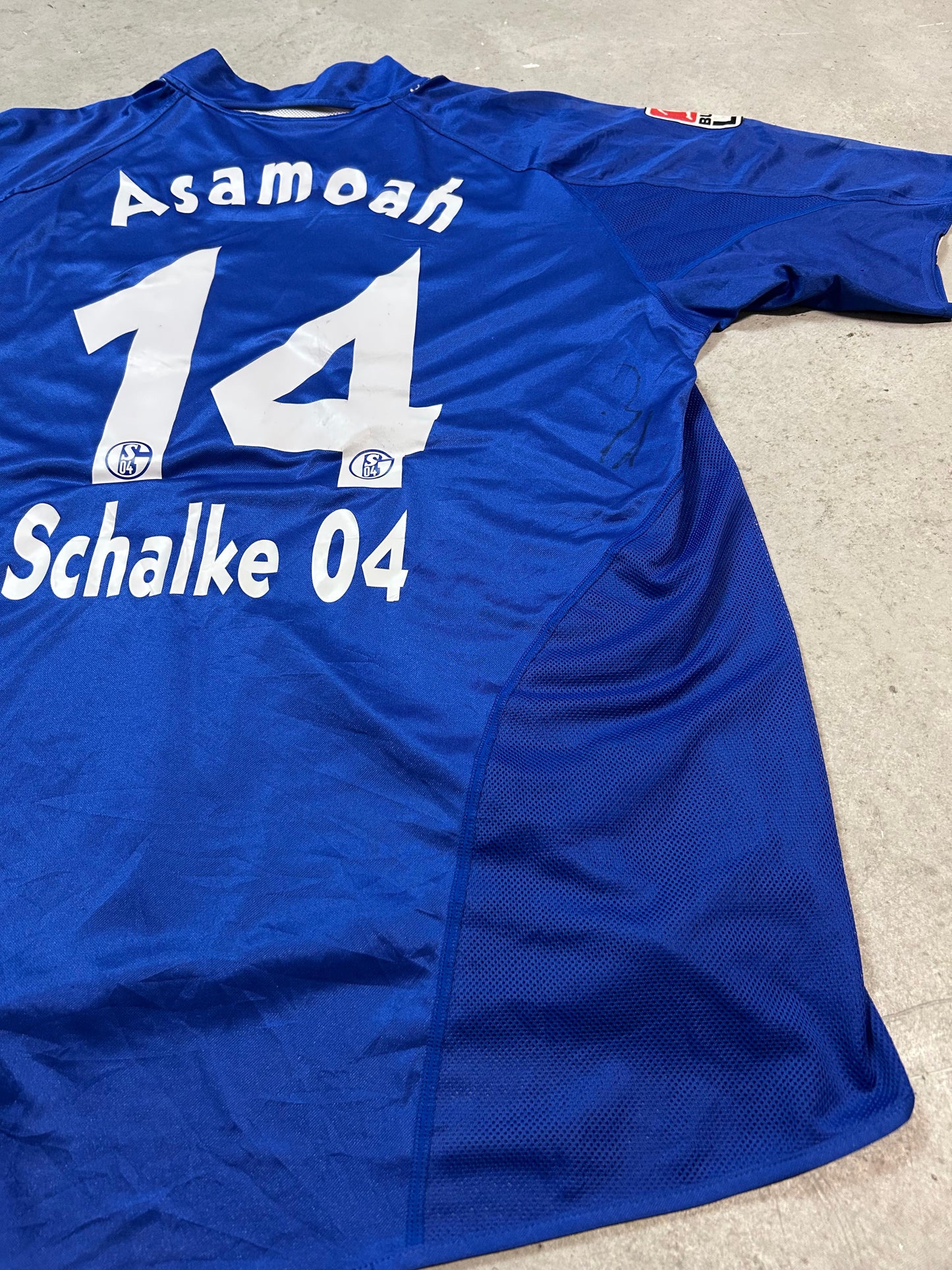 Schalke 04 Heim 2004/05 (L) Asamoah #14
