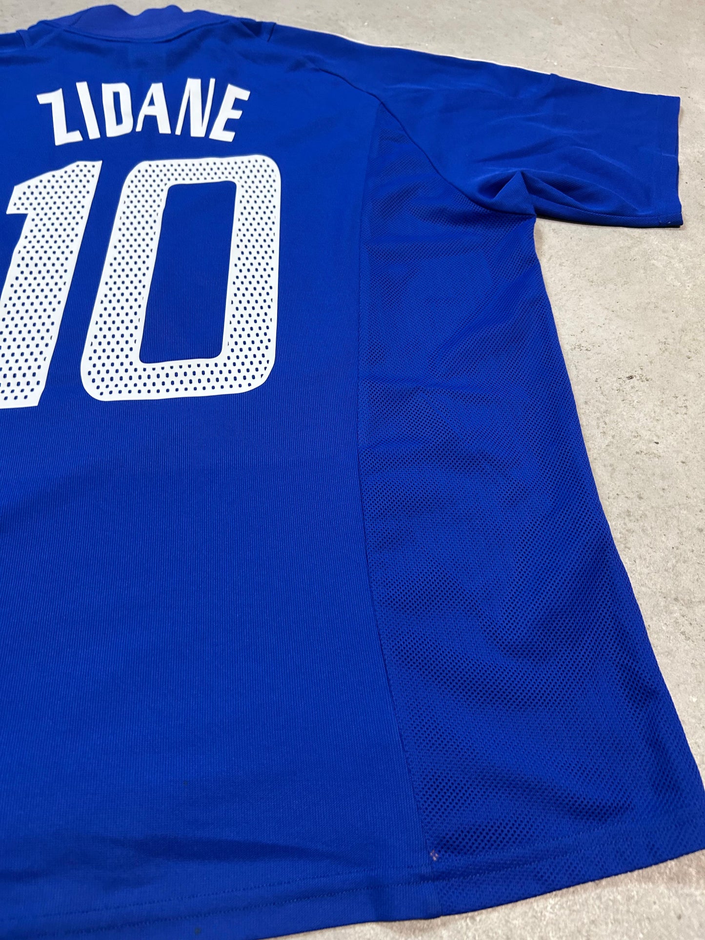 Frankreich Heim 2002 (L) Zidane #10