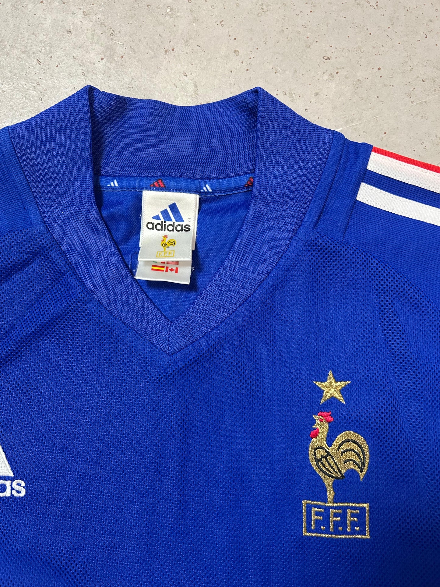 Frankreich Heim 2002 (L) Zidane #10