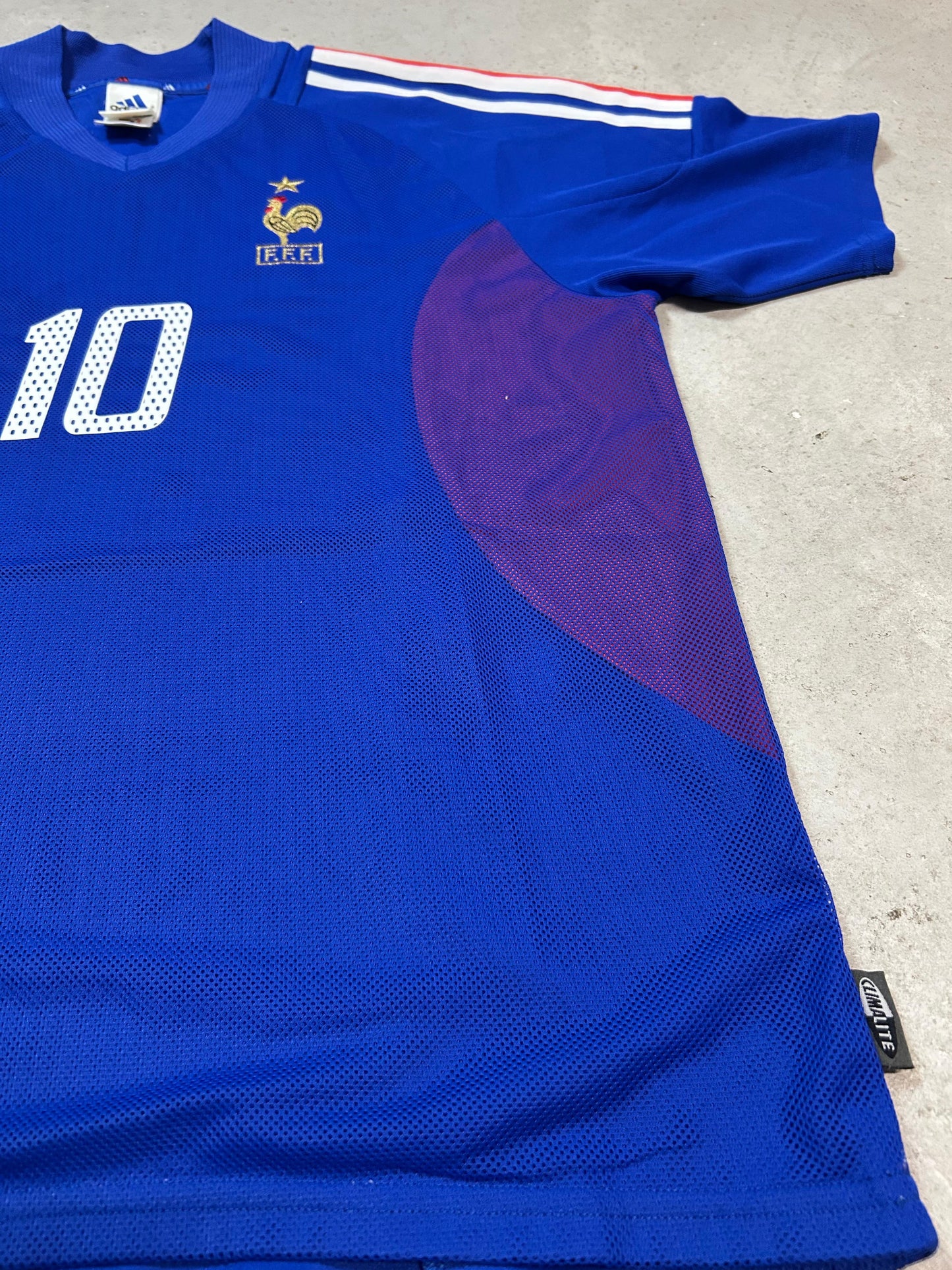 Frankreich Heim 2002 (L) Zidane #10