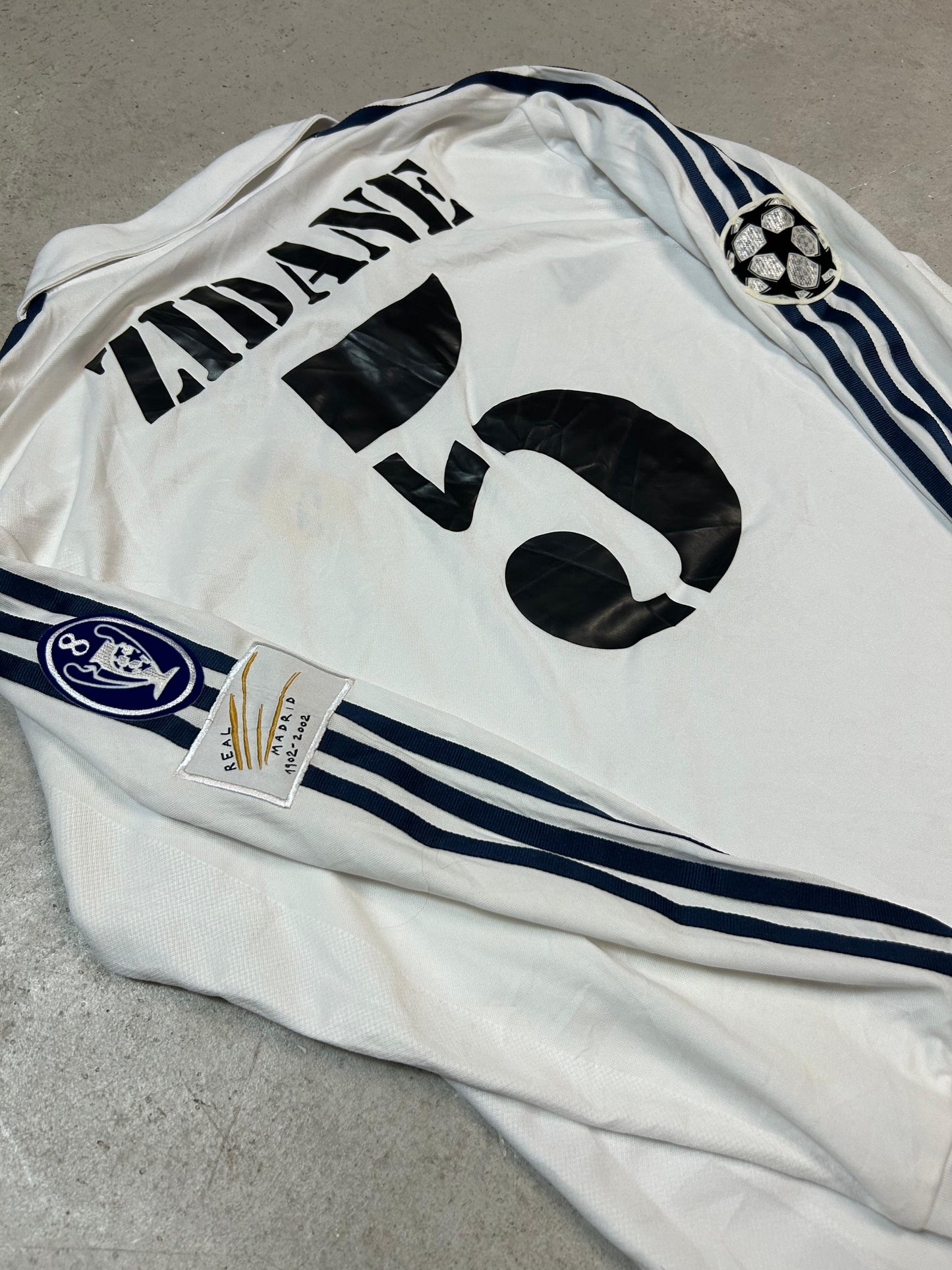 Real Madrid Heim Langarm 2001/02 (M) Zidane #5