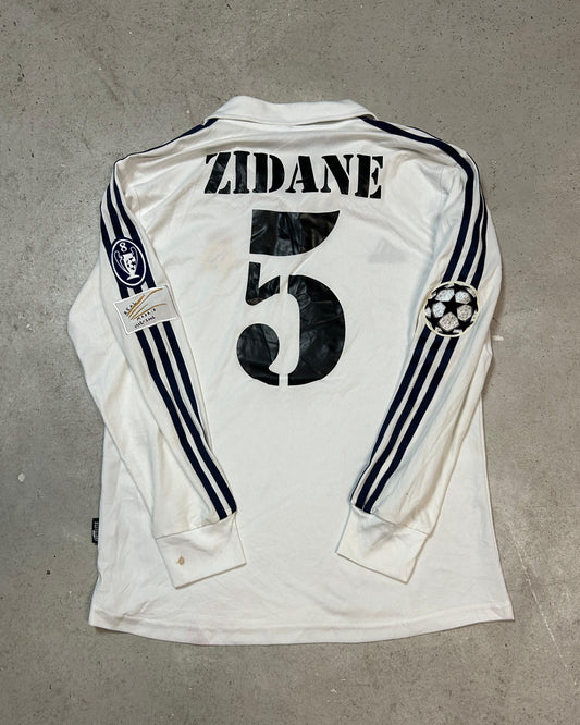 Real Madrid Heim Langarm 2001/02 (M) Zidane #5