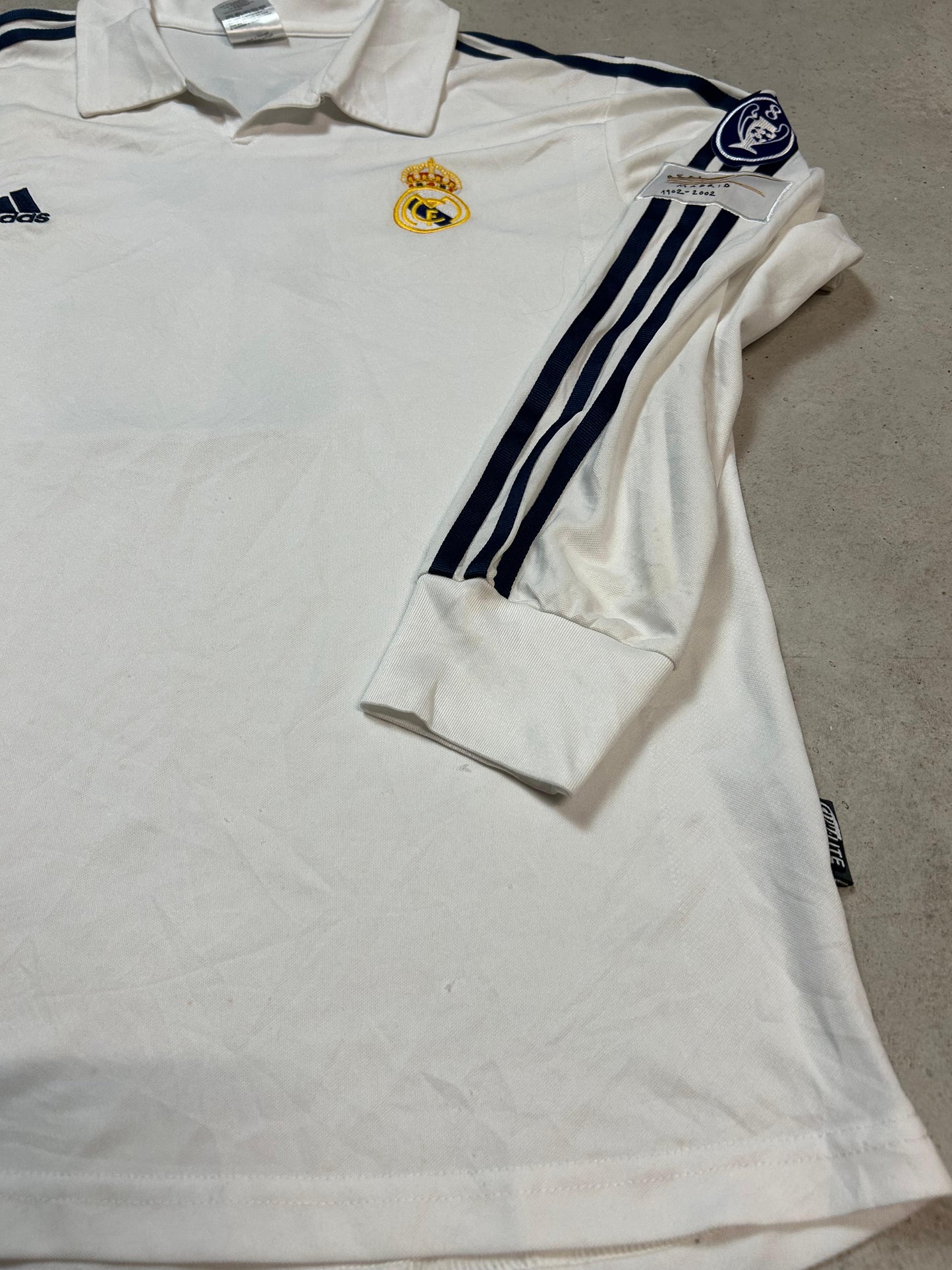 Real Madrid Heim Langarm 2001/02 (M) Zidane #5