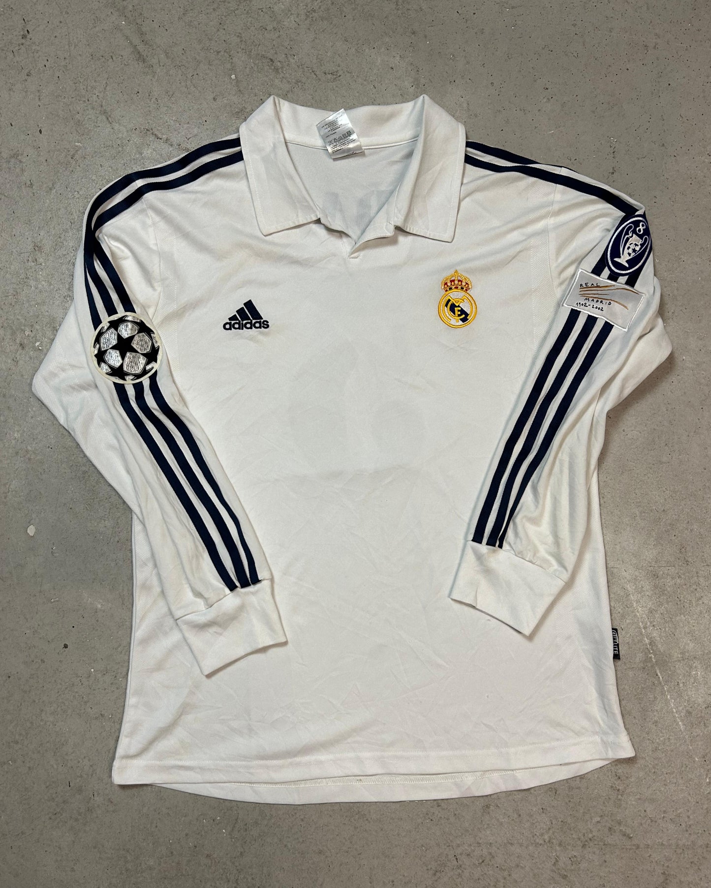 Real Madrid Heim Langarm 2001/02 (M) Zidane #5