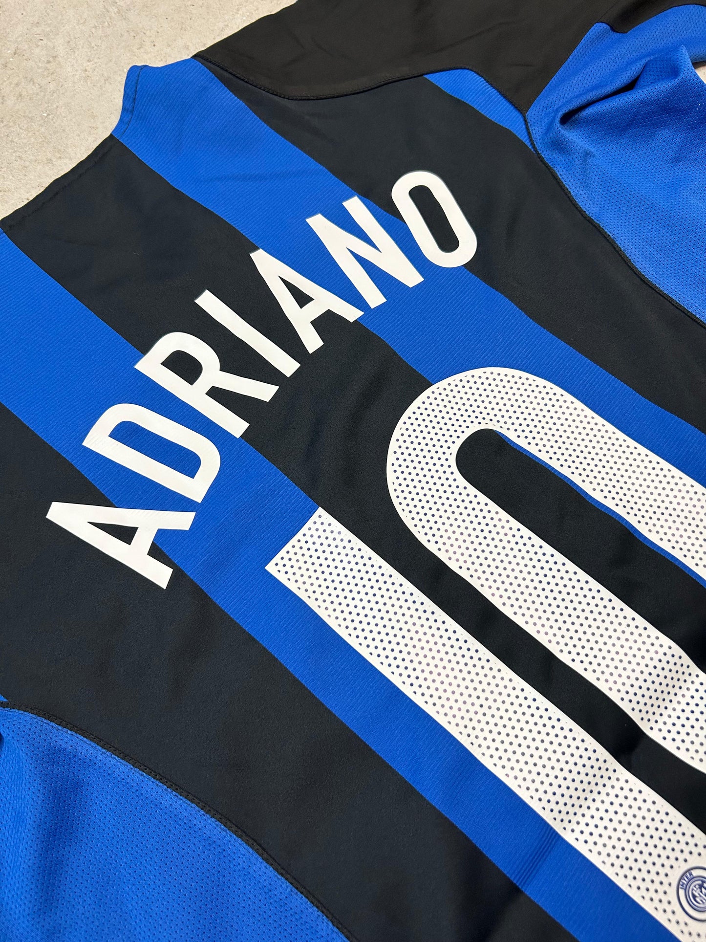 Inter Mailand Heim 2004/05 (XL) Adriano #10